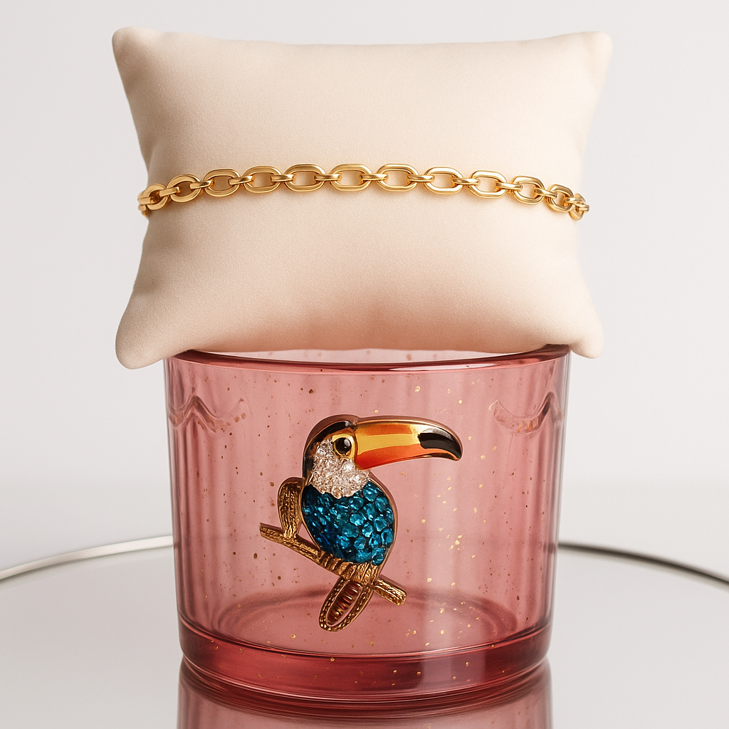 9 CT Oval Link Bracelete