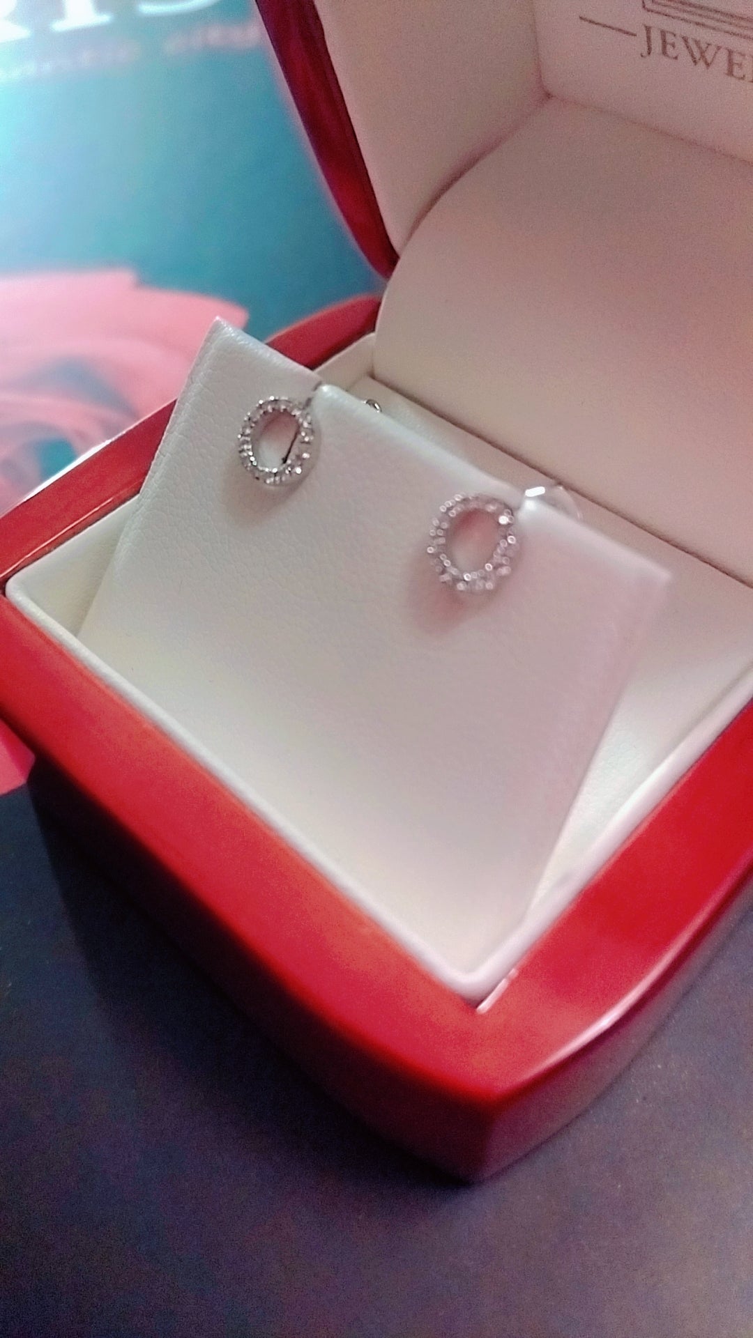 9 CT Sml Circle Diamond